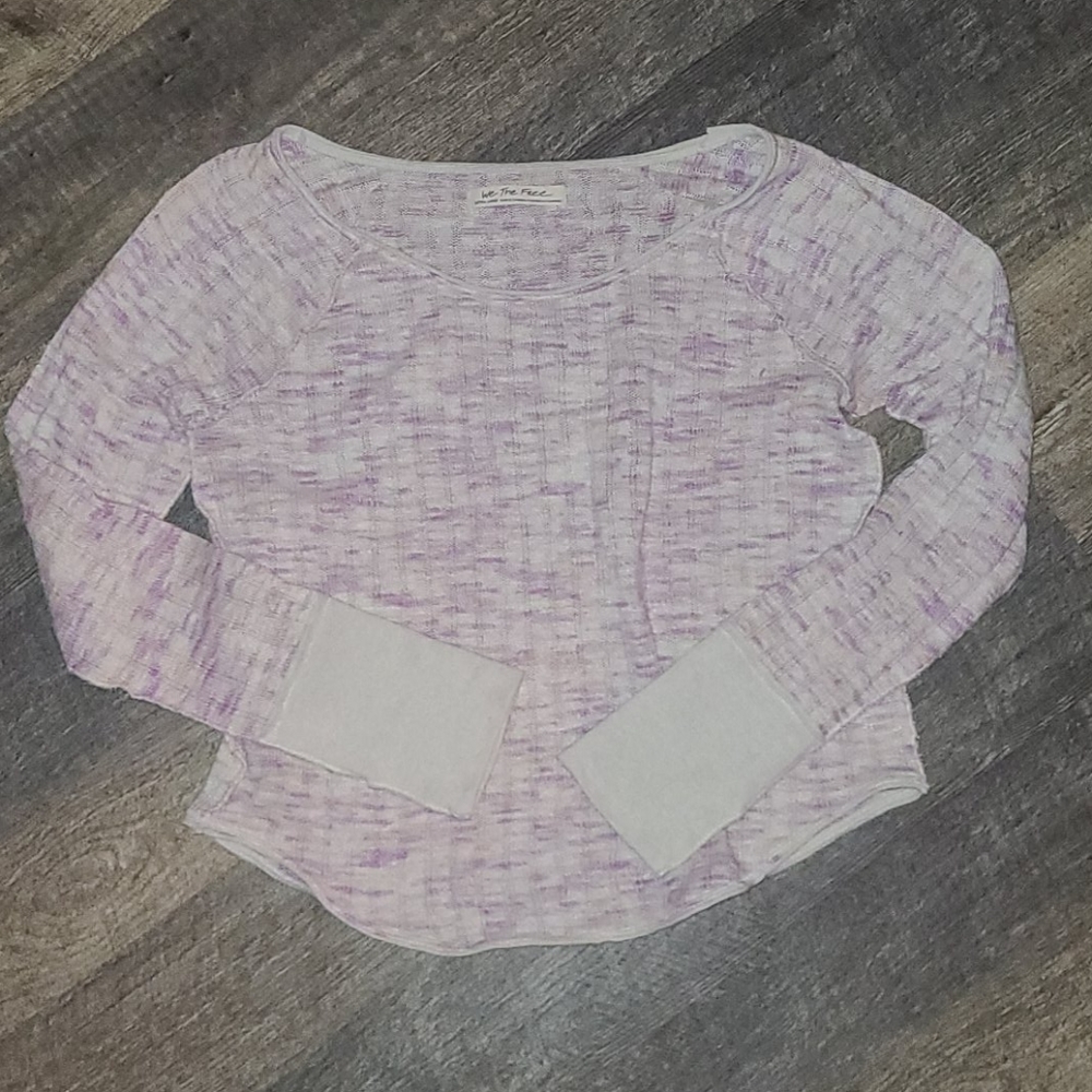 WE THE FREE Distressed Sweater